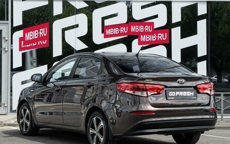 KIA Rio III рестайлинг, 2015 год, 1 004 967 рублей, 2 фотография