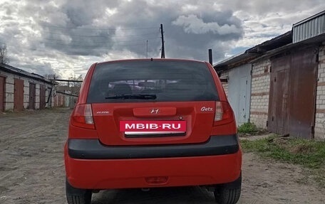 Hyundai Getz I рестайлинг, 2008 год, 500 000 рублей, 4 фотография