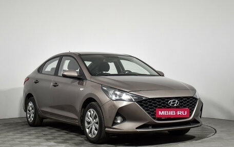 Hyundai Solaris II рестайлинг, 2021 год, 1 139 000 рублей, 3 фотография