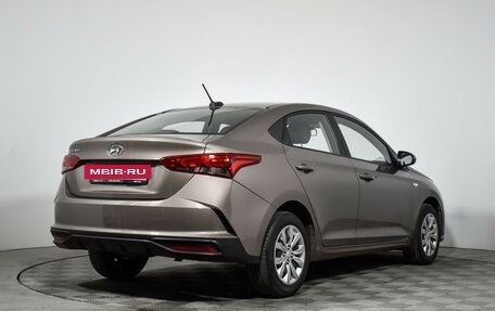Hyundai Solaris II рестайлинг, 2021 год, 1 139 000 рублей, 5 фотография