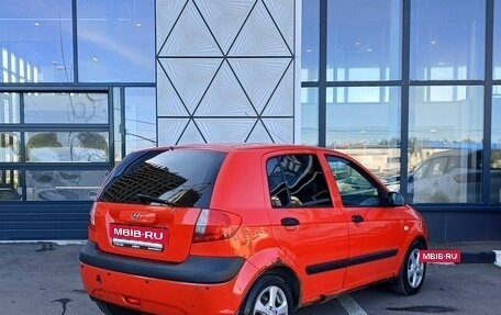 Hyundai Getz I рестайлинг, 2009 год, 449 000 рублей, 5 фотография
