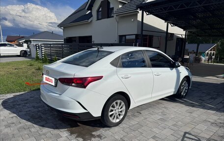 Hyundai Solaris II рестайлинг, 2020 год, 1 595 000 рублей, 3 фотография