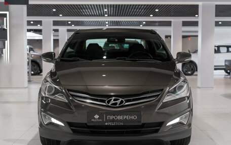 Hyundai Solaris II рестайлинг, 2015 год, 875 000 рублей, 3 фотография