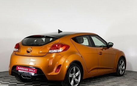 Hyundai Veloster I рестайлинг, 2013 год, 980 000 рублей, 7 фотография