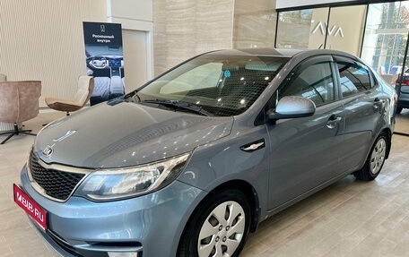 KIA Rio III рестайлинг, 2016 год, 989 990 рублей, 1 фотография