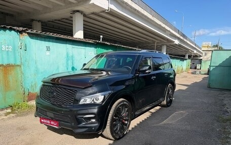 Infiniti QX80 I рестайлинг, 2017 год, 3 800 000 рублей, 1 фотография