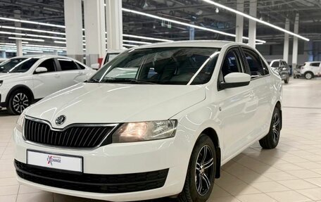 Skoda Rapid I, 2014 год, 855 000 рублей, 1 фотография