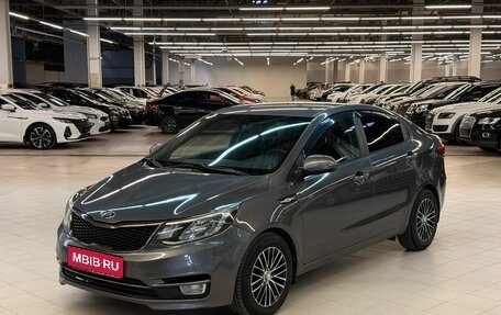 KIA Rio III рестайлинг, 2016 год, 1 067 000 рублей, 1 фотография