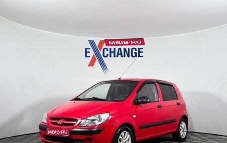 Hyundai Getz I рестайлинг, 2007 год, 377 951 рублей, 1 фотография