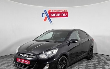 Hyundai Solaris II рестайлинг, 2012 год, 834 000 рублей, 1 фотография