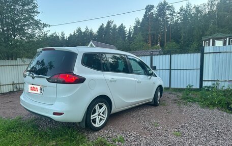 Opel Zafira C рестайлинг, 2012 год, 1 000 000 рублей, 10 фотография