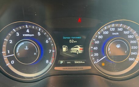 Hyundai Grandeur, 2013 год, 1 200 000 рублей, 11 фотография