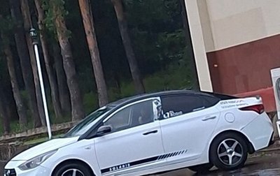 Hyundai Solaris II рестайлинг, 2017 год, 800 000 рублей, 1 фотография