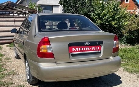 Hyundai Accent II, 2004 год, 410 000 рублей, 4 фотография