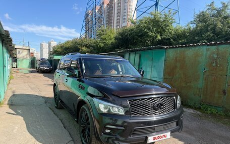 Infiniti QX80 I рестайлинг, 2017 год, 3 800 000 рублей, 2 фотография