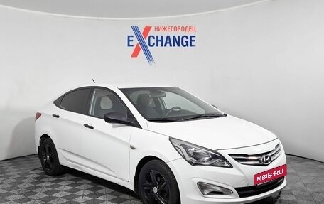 Hyundai Solaris II рестайлинг, 2015 год, 1 053 000 рублей, 3 фотография