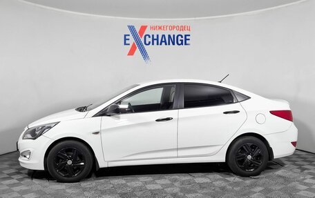 Hyundai Solaris II рестайлинг, 2015 год, 1 053 000 рублей, 8 фотография