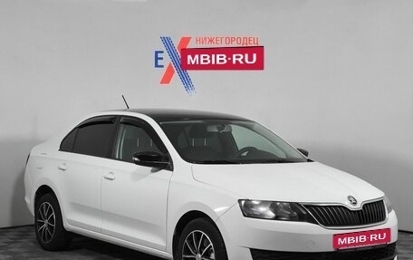 Skoda Rapid I, 2018 год, 836 000 рублей, 3 фотография