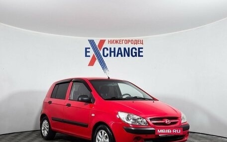 Hyundai Getz I рестайлинг, 2007 год, 377 951 рублей, 3 фотография