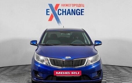 KIA Rio III рестайлинг, 2013 год, 872 200 рублей, 2 фотография