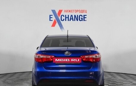 KIA Rio III рестайлинг, 2013 год, 872 200 рублей, 6 фотография