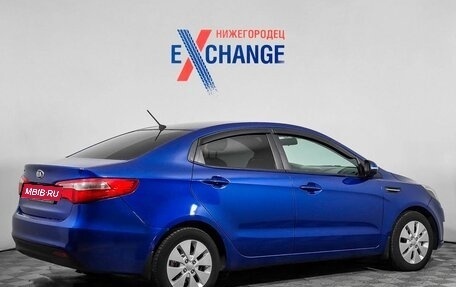 KIA Rio III рестайлинг, 2013 год, 872 200 рублей, 5 фотография