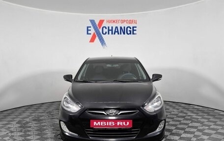 Hyundai Solaris II рестайлинг, 2012 год, 834 000 рублей, 2 фотография