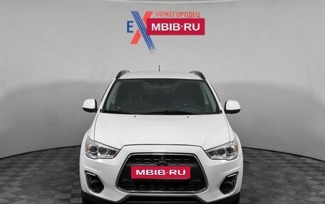 Mitsubishi ASX I рестайлинг, 2014 год, 910 810 рублей, 2 фотография