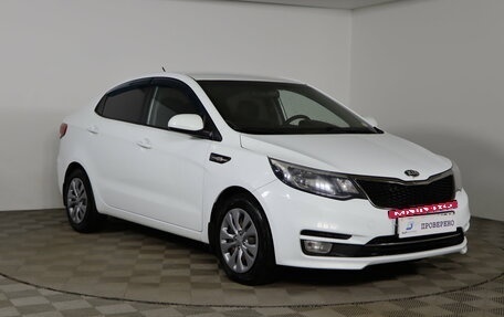 KIA Rio III рестайлинг, 2016 год, 739 990 рублей, 3 фотография