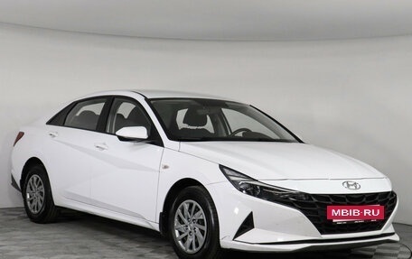 Hyundai Elantra, 2021 год, 1 897 000 рублей, 3 фотография