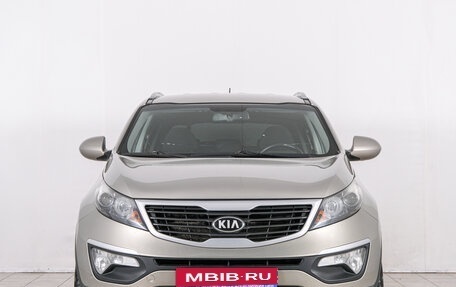 KIA Sportage III, 2013 год, 1 149 000 рублей, 2 фотография