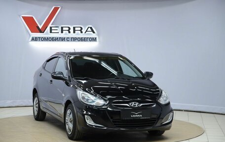 Hyundai Solaris II рестайлинг, 2011 год, 770 000 рублей, 3 фотография