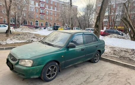 Hyundai Accent II, 2003 год, 100 000 рублей, 2 фотография