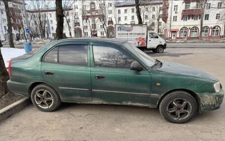Hyundai Accent II, 2003 год, 100 000 рублей, 3 фотография