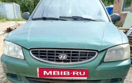 Hyundai Accent II, 2003 год, 100 000 рублей, 5 фотография