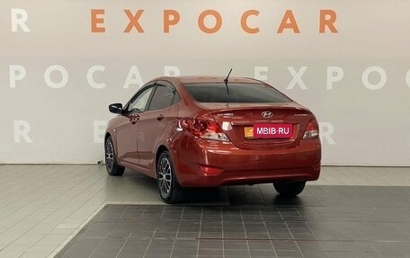 Hyundai Solaris II рестайлинг, 2014 год, 750 000 рублей, 7 фотография