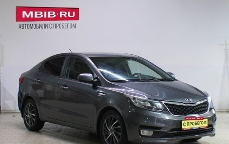 KIA Rio III рестайлинг, 2016 год, 1 049 000 рублей, 3 фотография