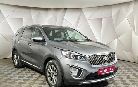 KIA Sorento III Prime рестайлинг, 2016 год, 2 695 000 рублей, 3 фотография
