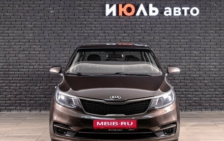 KIA Rio III рестайлинг, 2016 год, 995 000 рублей, 2 фотография