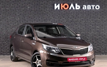 KIA Rio III рестайлинг, 2016 год, 995 000 рублей, 3 фотография