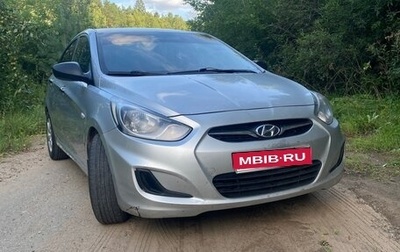 Hyundai Solaris II рестайлинг, 2012 год, 525 555 рублей, 1 фотография