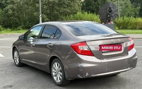 Honda Civic IX, 2012 год, 1 250 000 рублей, 4 фотография