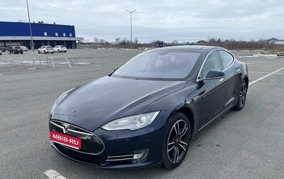 Tesla Model S I, 2014 год, 2 100 000 рублей, 1 фотография