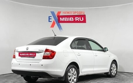 Skoda Rapid I, 2016 год, 845 000 рублей, 5 фотография