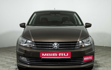 Volkswagen Polo VI (EU Market), 2016 год, 849 585 рублей, 2 фотография
