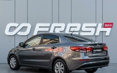 KIA Rio III рестайлинг, 2016 год, 1 195 000 рублей, 2 фотография