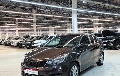 KIA Rio III рестайлинг, 2016 год, 1 109 000 рублей, 1 фотография