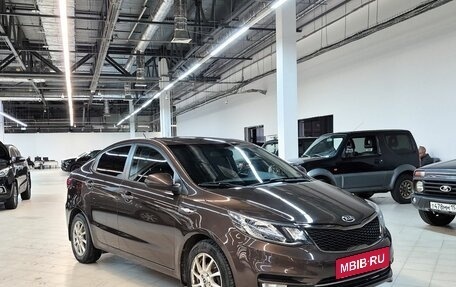 KIA Rio III рестайлинг, 2016 год, 1 109 000 рублей, 2 фотография