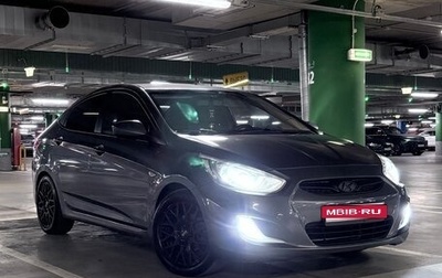 Hyundai Solaris II рестайлинг, 2011 год, 790 000 рублей, 1 фотография