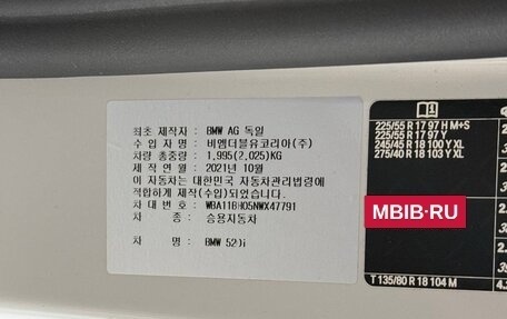 BMW 5 серия, 2021 год, 3 300 000 рублей, 24 фотография